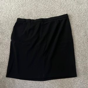 Sleek Black Skirt